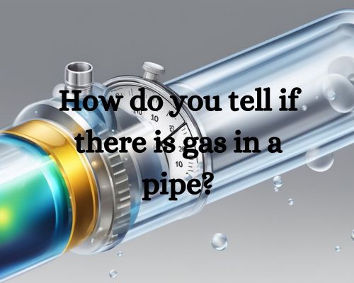 A clear tube with rising bubbles, a pressure gauge, and a hissing sound