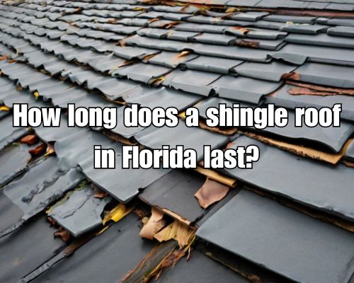 a roof shingle in need of replacement in Florida