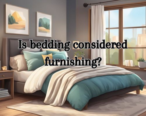A cozy bedroom with a neatly made bed, adorned with decorative pillows and a matching comforter. Curtains and a bedside table complete the scene