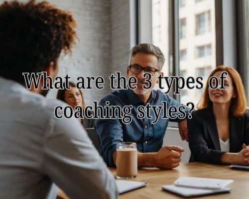 a business coach teaching his clients