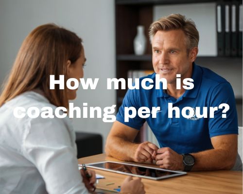 a coach discussing about coaching cost