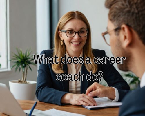 a career coach doing a session with one of her clients