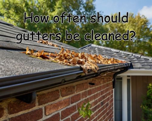 a roof in need to be cleaned timely due to the home is surrounded by trees