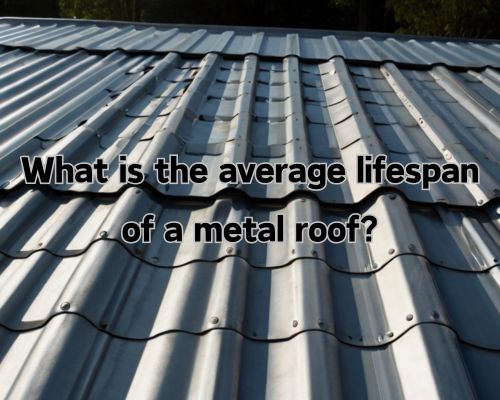 a well-installed metal roofing