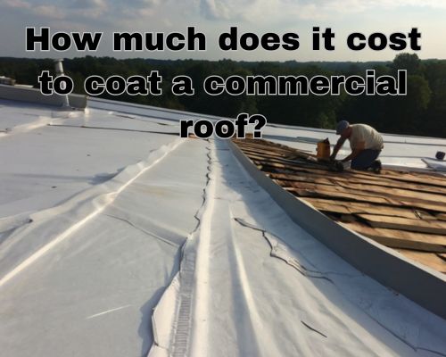 a commercial roofing under coating