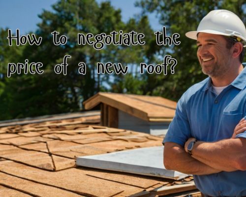 a roofer smiling while in the roof