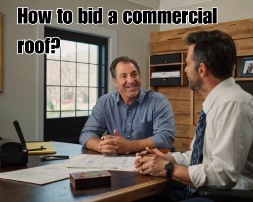 one on one talk on roofing bidding