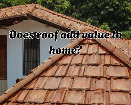A fresh layer of roofing goes on top of an older, worn-out structure