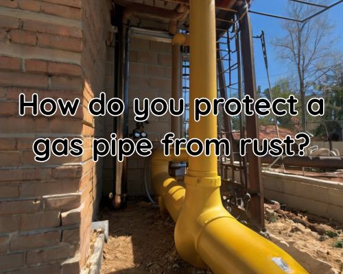 a well-maintained gas pipes