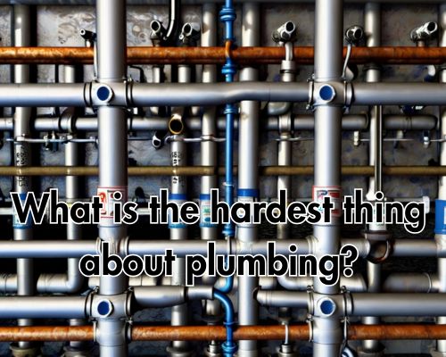 Color-coded industrial pipework.