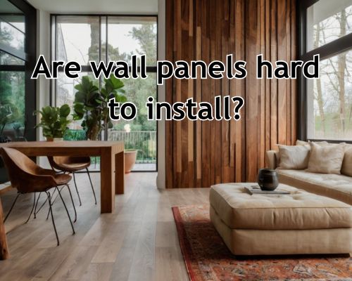 Warm oak panels add rustic charm.
