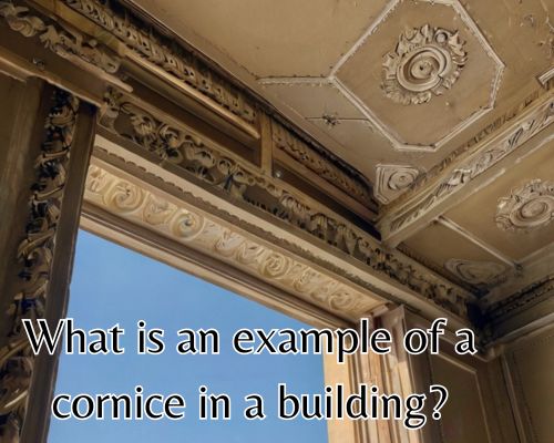 a cornice building